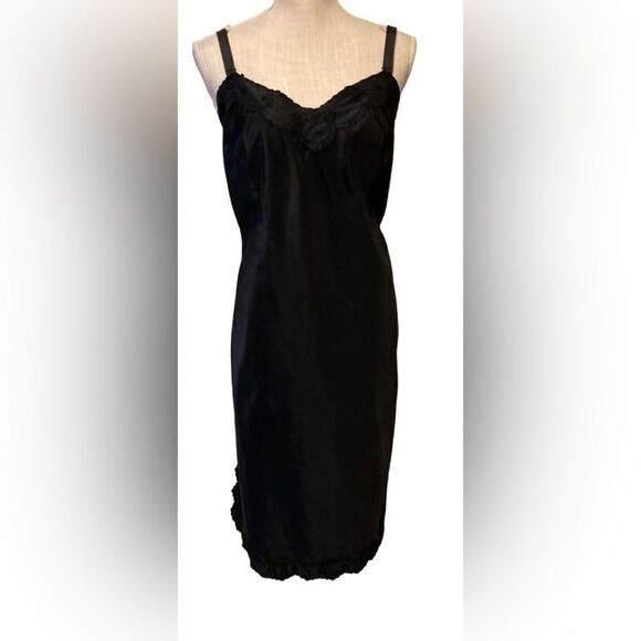 Vintage Barbizon Black Slip XS - Picture 8 of 8